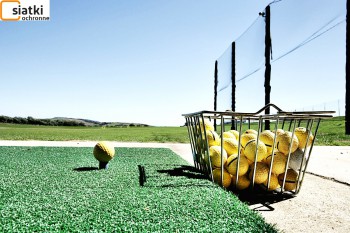 Siatki Brzesko - Siatki na strzelnice golfowe, produkowana na wymiar dla terenów Brzeska